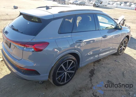 2025 Audi Q4 E-Tron Premium 45 Quattro from USA, damaged, VIN WA1B5BFZ1SP056576